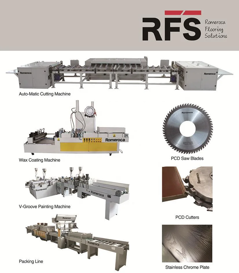 Side and Face Milling Cutters Used to Producing Laminating Flooring